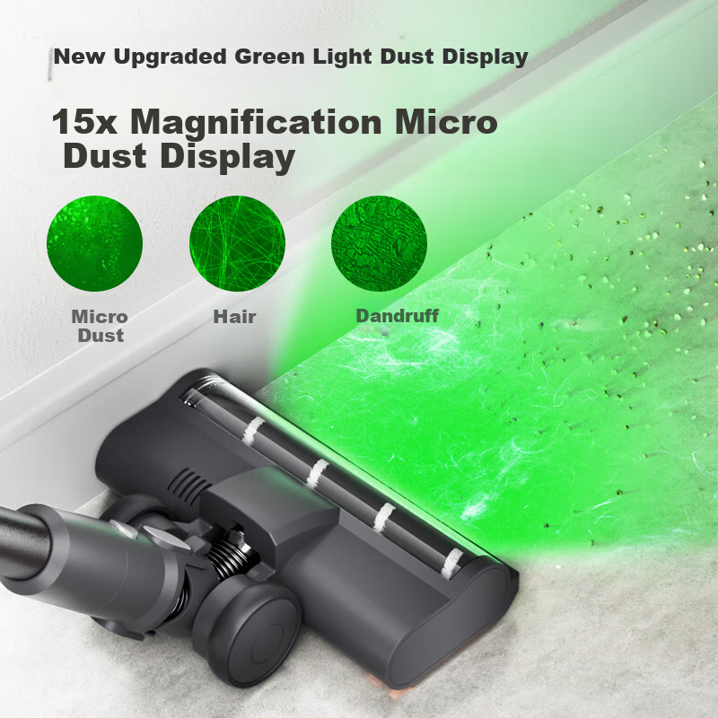 苏泊尔（SUPOR）【国家补贴】吸尘器家用无线手持大吸力大功率光照显尘长续航宠物家庭适用节日礼物C10 PLUS-L