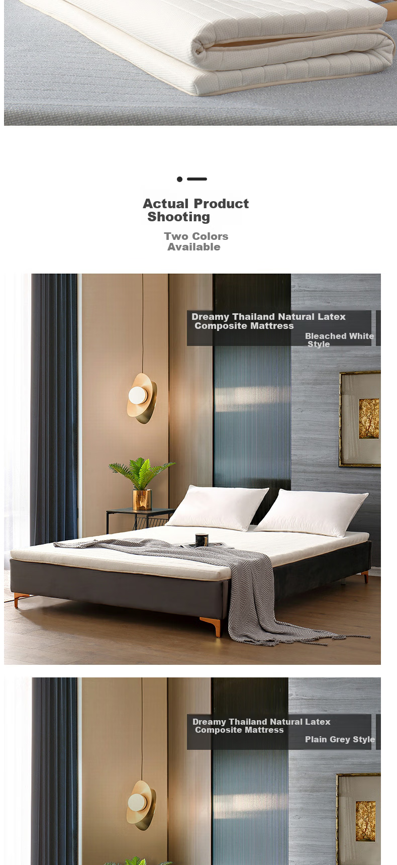 Shuixingjiafang Latex Mattress Pad for Student Dormitory, Floor Mat, Sleeping Pad, Tatami Mattress, 1.2 Meters X 2 Meters 5