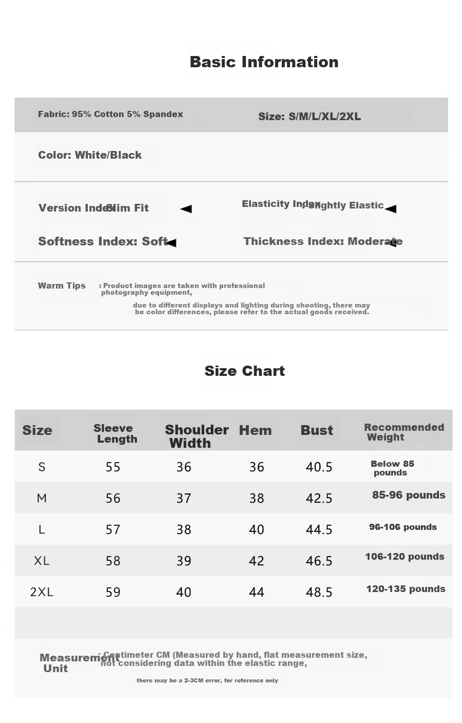 NOME Autumn And Winter New Round Neck Slim-Fit Long-Sleeve T-Shirt for Women, Body-Hugging Waist-Cinching Base Layer Inner Wear, White, XL 4