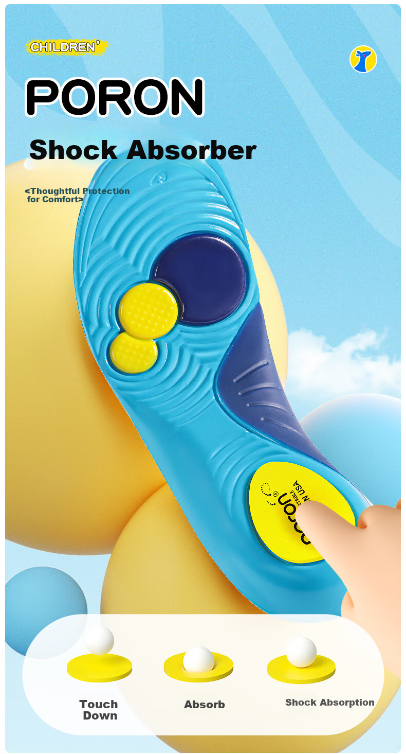 Maigaole Children's Customized Arch Support Insoles, 45° Hardness, for Freestyle Running And Flat Feet, Size 26-28 8