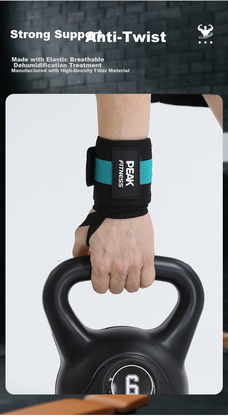Pike Wrist Support Fitness Bench Press Push-Up Exercise Compression Wristband for Men, Pull-Up Tendonitis Wrist Sprain Protective Gear 4