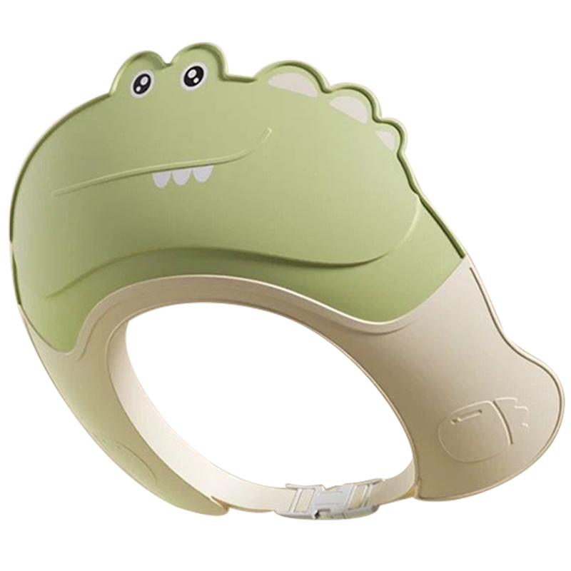 DOCTOR MA Children's Shampoo Cap, Baby Hair Washing Tool, Shampoo Hat, Infant Bath Cap, Waterproof Ear Protection, Adjustable, Gree