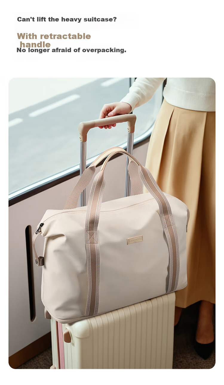 GOLF Travel Bag, Large Capacity Luggage Bag for Men And Women, Dry-Wet Separation Fitness Sports Bag, Business Trip Handbag with Expandable Capacity 4