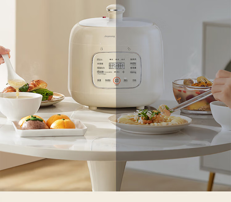 Joyoung Household 3L Pressure Cooker, Non-Coated Stainless Steel Inner Pot, Electric Rice Cooker, Pressure Cooker, 30NS1 27