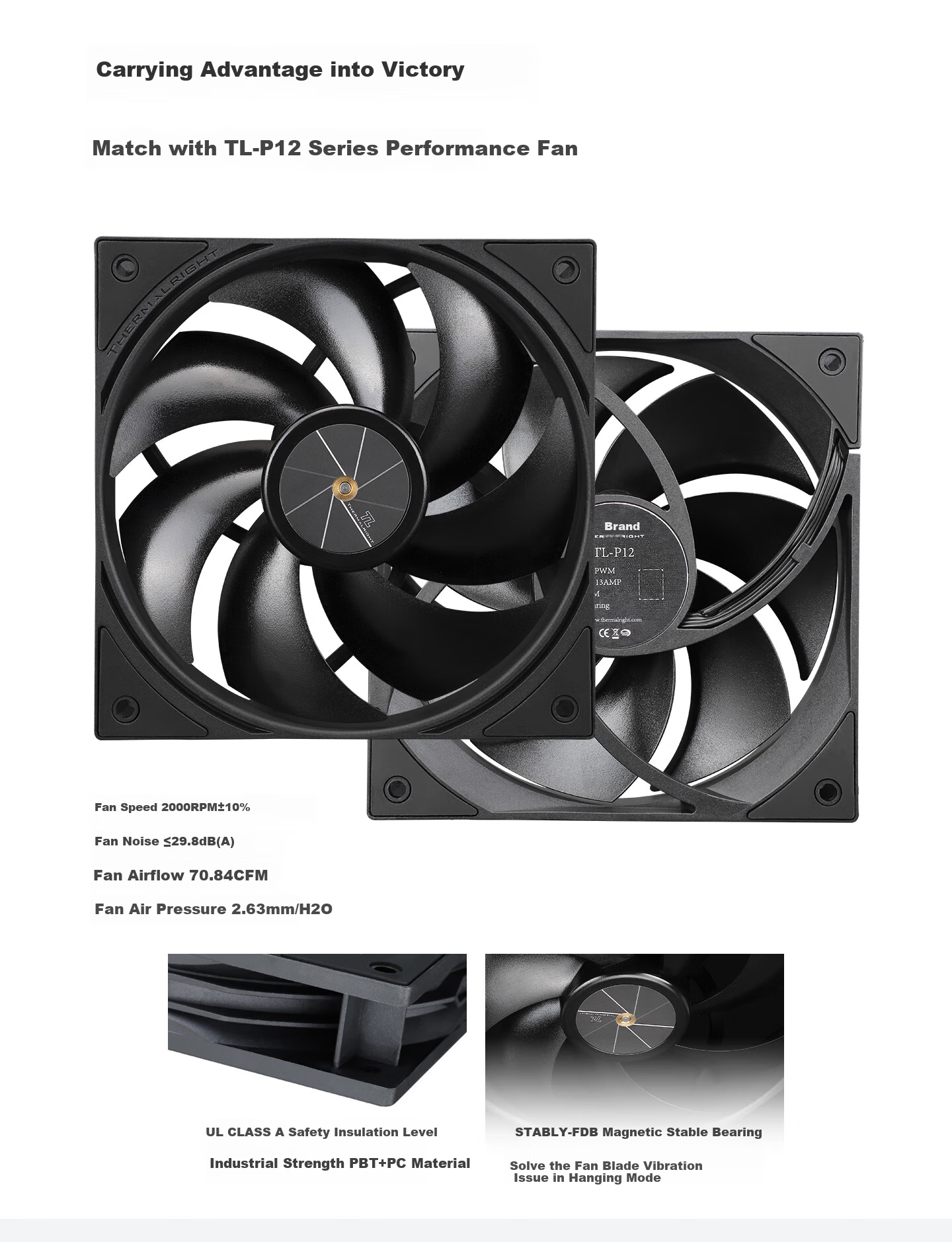 Thermalright Assassin X 120 R DIGITAL BLACK Four Heat Pipe CPU Air Cooler with Digital Display AX120 R DIGITAL BLACK 6