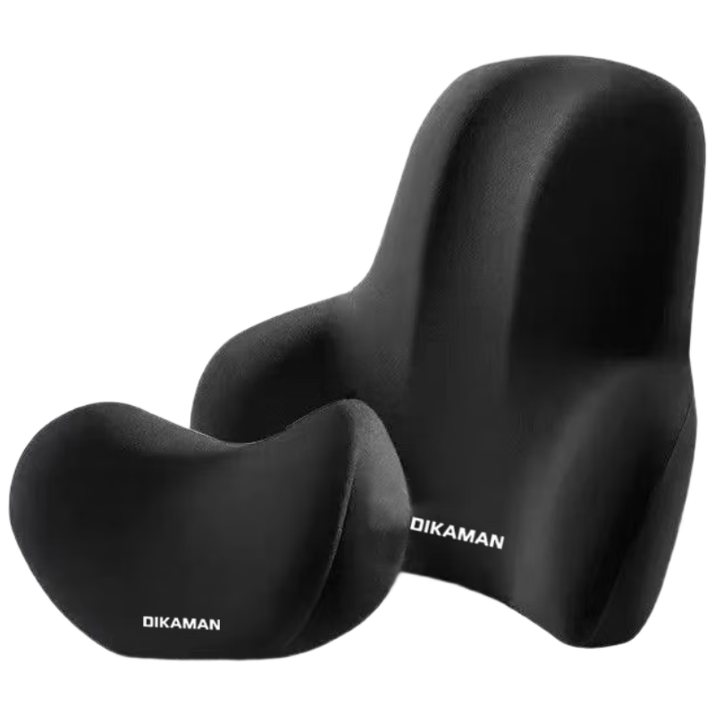 Jingmou Lumbar Support Cushion Office Backrest Pillow Waist Pillow Neck Support Pillow for Prolonged Sitting
