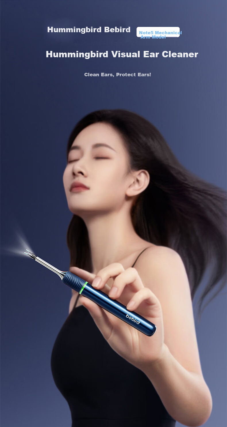 Bebird 3Plus D39R Visual Ear Pick HD Endoscope Tweezers Hummingbird Ear Cleaning Tool Care Device 1