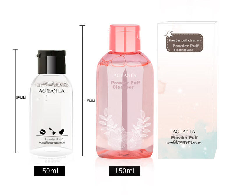 AOLANLA Makeup Sponge Cleanser, Foundation Brush And Cosmetic Brush Cleaner, Cosmetics Cleaning Solution, 50ml 5