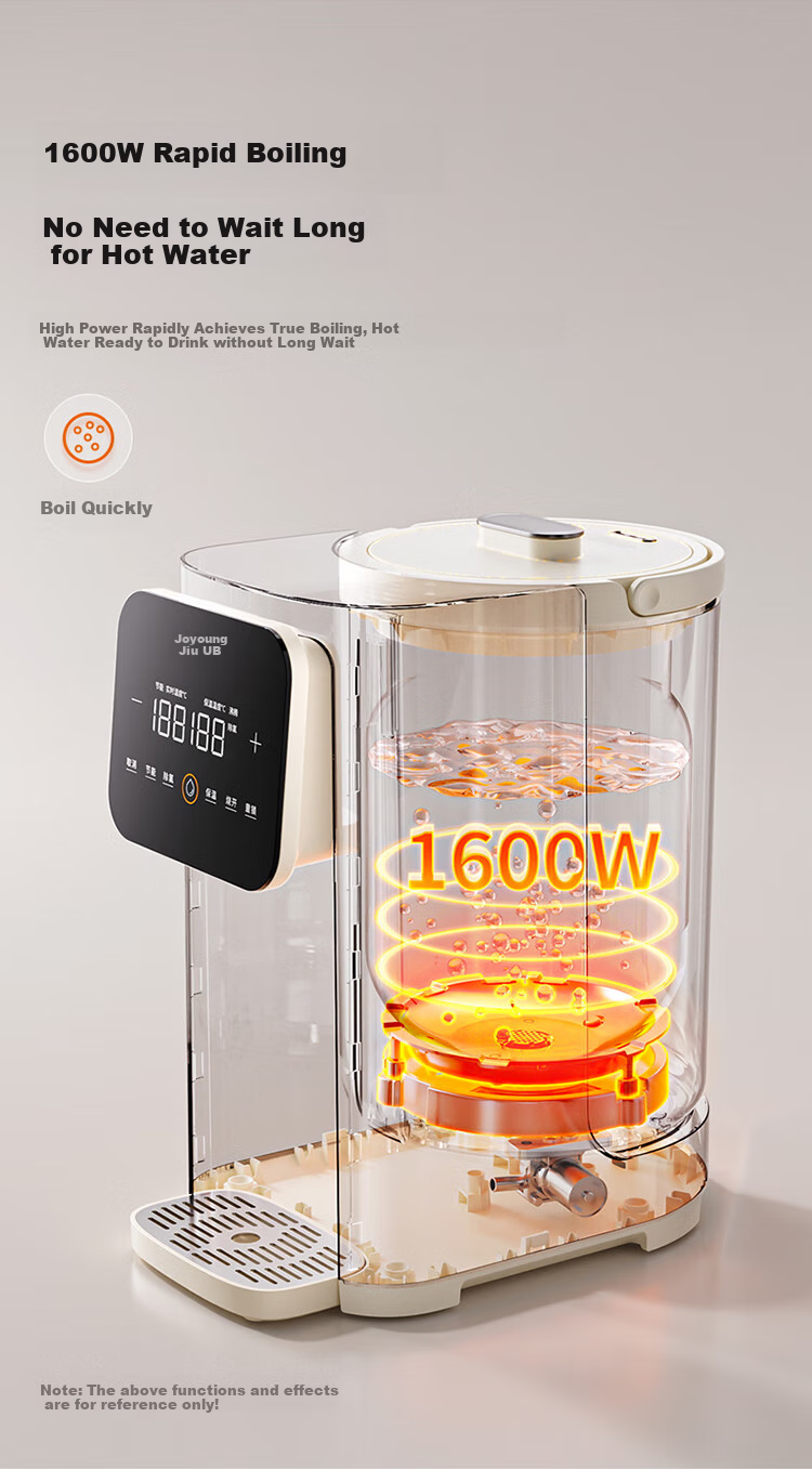 Joyoung Electric Water Boiler, Hot Water Pot, Water Heater, 5.5L Large Capacity, 316L Stainless Steel Inner Tank, Detachable Base, K55ED-WP530 10