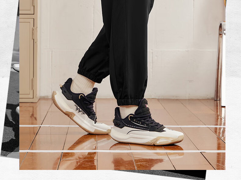 361° Men's Pants, AG Casual Trousers, Sports Pants, Loose-Fitting Running Pants, New Style with Elastic Cuffs, Sweatpants, 652511704-3 4