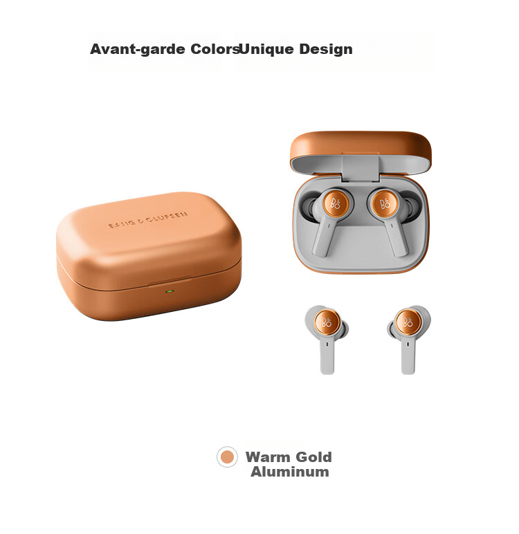 B&O Eleven Flagship Active Noise-Cancelling Wireless Bluetooth Earphones, Upgraded Version of Beoplay EX In-Ear Headphones, Warm Aluminum Color, Holiday Gift [Endorsed by Gong Jun] 5