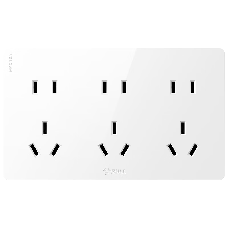 BULL Surface-Mounted Large Panel Switch Socket, G59 Series, 15-Hole Socket Panel, Fifteen Holes, G59Z623