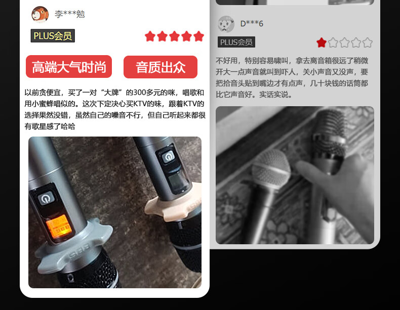 BBS G-28 [Flagship Bestseller], Wireless Microphone System, UHF Dual-Channel Professional Teaching Microphones, Stage Host Microphones, KTV Home Karaoke System for Family Use 6