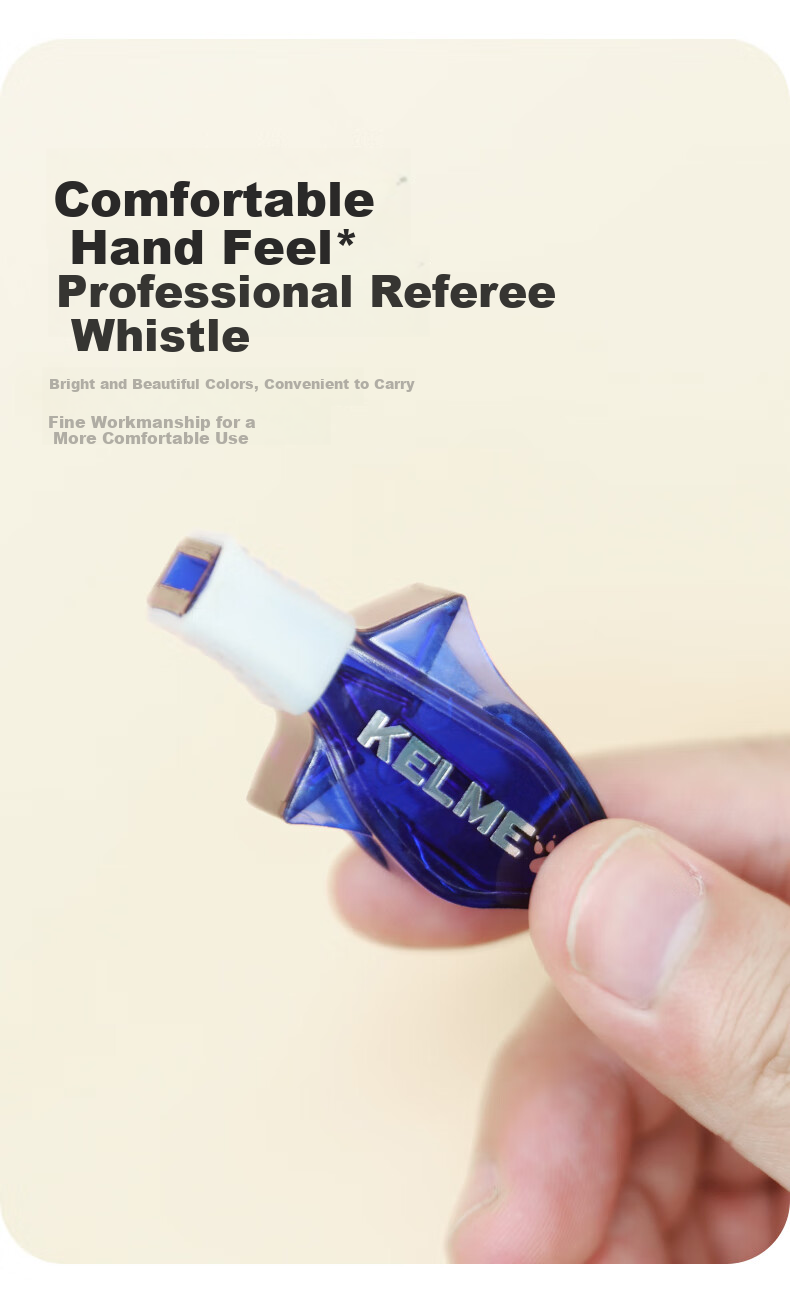 KELME Whistle for Outdoor Survival, Dolphin Whistle for Referee, Football, Basketball, Volleyball, Sports Coach, Professional Competition Training Whistle 2