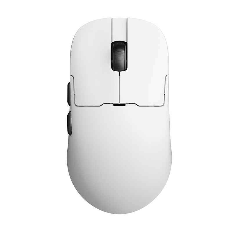 AJAZZ AJ159NL Star Flash Tri-Mode Mouse, 800mAh Long Battery Life, One Million Micro-Movements, Original PAW3311 Sensor, Approximately 61g Lightweight Gaming Mouse for E-Sports, White
