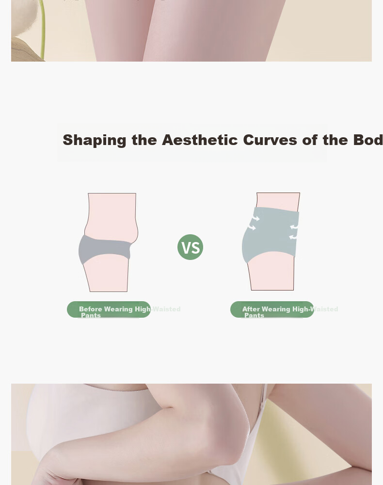 JOYNCLEON High-Waisted Tummy Control Underwear for Post-Cesarean Section, Belly Slimming Cotton Waist Trainer Butt-Lifting Seamless XXL Jnk153127 10