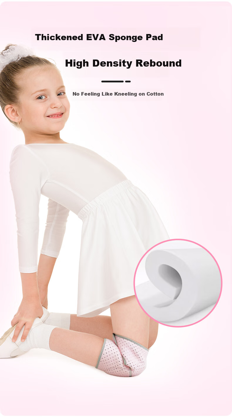 KELME Children's Dance Knee Pads for Girls And Boys, Professional Dance Knee Protection, Anti-Fall Protective Gear for Basketball And Sports Activities 3