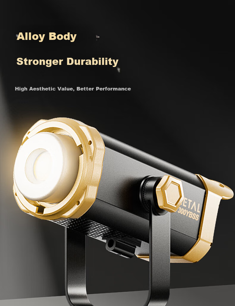 Jimantu Live Streaming Fill Light 300W Professional COB Photography Light, Indoor Studio Shooting Live Stream Room Spherical Light, Deep Mouth Parabolic Softbox, Video Shooting Sunlight Lamp 6