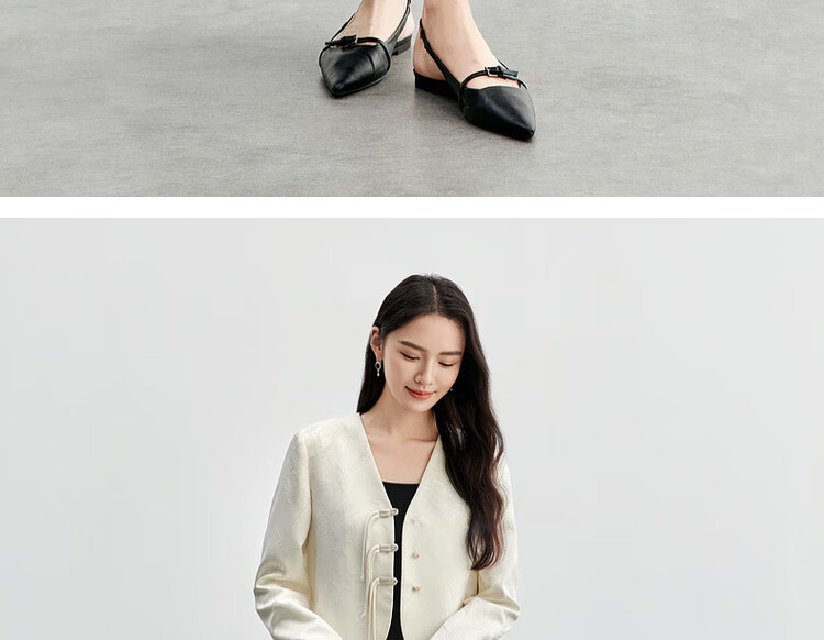 Sentubila New Chinese Style A-Line Skirt for Women, Spring And Autumn Slimming Modified Horse-Face Skirt, Black Mid-Length Skirt, Black, Size M 14