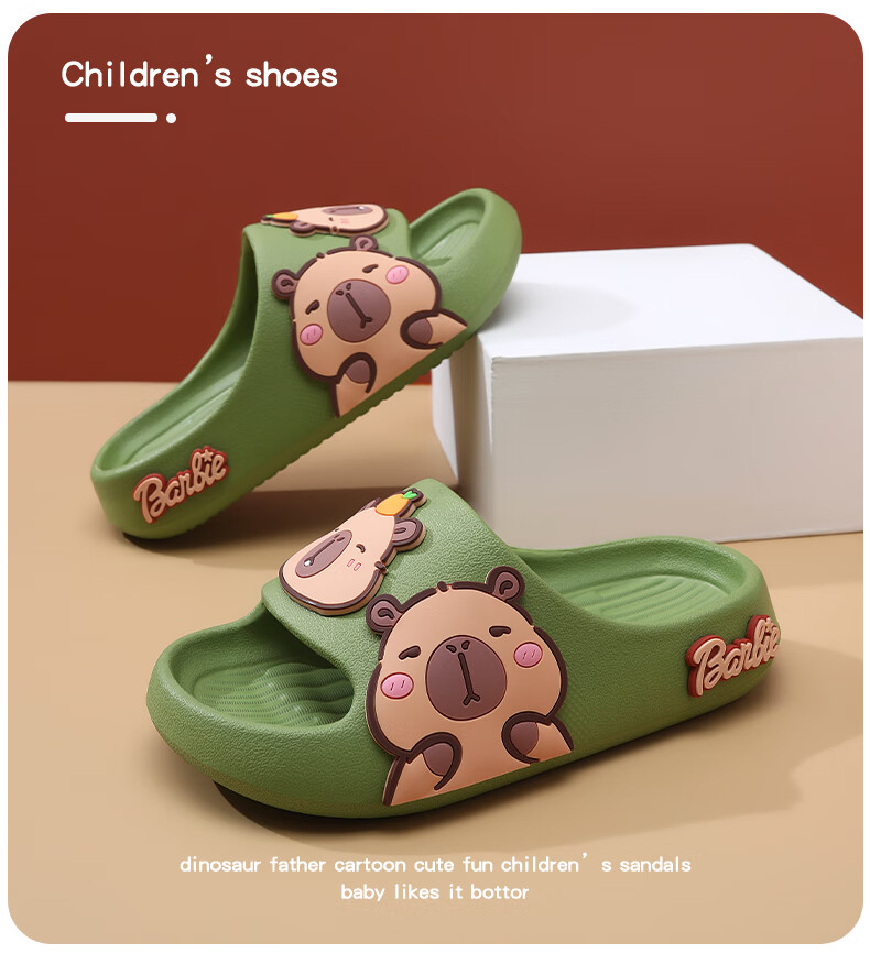 ABC KIDS Children's Sandals, Boys Indoor Bath Slippers, Baby Home Slippers, Girls Cute Slide Sandals, 8637 Royal Blue, Size 40-41 16