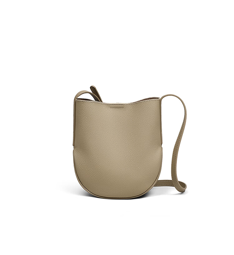Aiqinghai Leather Handbag, Women's Phone Bag, Shoulder Crossbody Bucket Bag, Light Luxury Birthday Mother's Day Gift, Practical Present for Mom 4