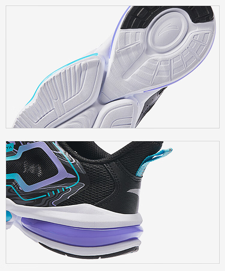 ANTA Children's Lingyun Running Shoes, Summer Girls' Sports Shoes, Professional Button Running Shoes, A22525544 8
