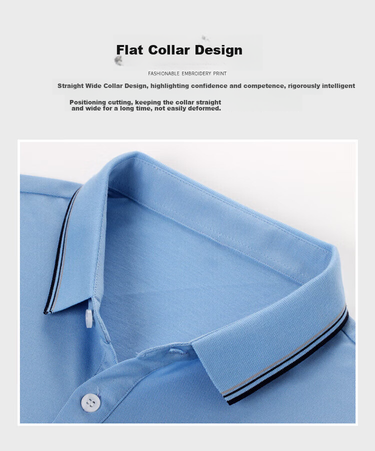 Jeanswest Polo Shirt for Men, Summer 2026 Thin Style, Fashionable Casual Quick-Dry Comfortable Cool-Feeling Antibacterial Men's Top, Blue-Gray, 4XL 14