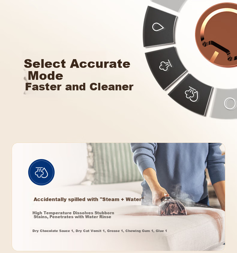 BISSELL Pet Hair Eliminator 618 Price Protection Fabric Cleaner Carpet Sofa Mattress Spray Extraction All-in-One Household Multi-Functional Mini Round Cleaner 22