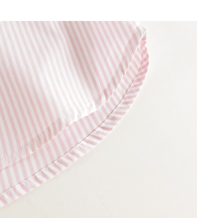 MARC&JANIE Girls' Fashion Casual Striped Shirt, Children's Pure Cotton Blouse, Spring 2025 Collection, 250178 11