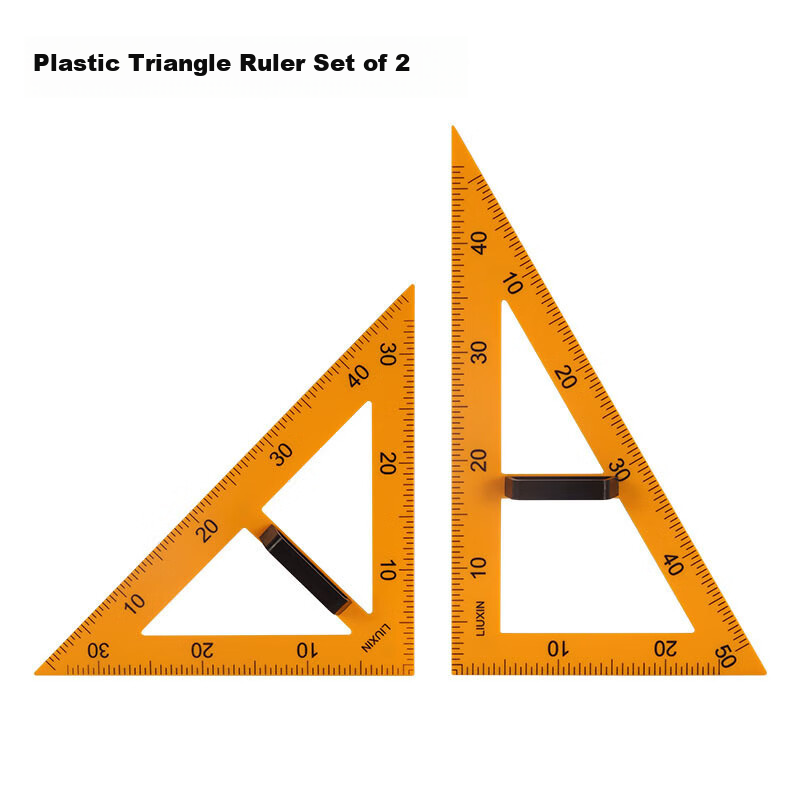 Liuxin Triangle Ruler Protractor Teaching Aid, Magnetic Math Tool for Elementary And Middle School Students, Stationery And Learning Supplies, Back-To Season And Teacher's Day Gift, Educational Kit Set for Gifting 8