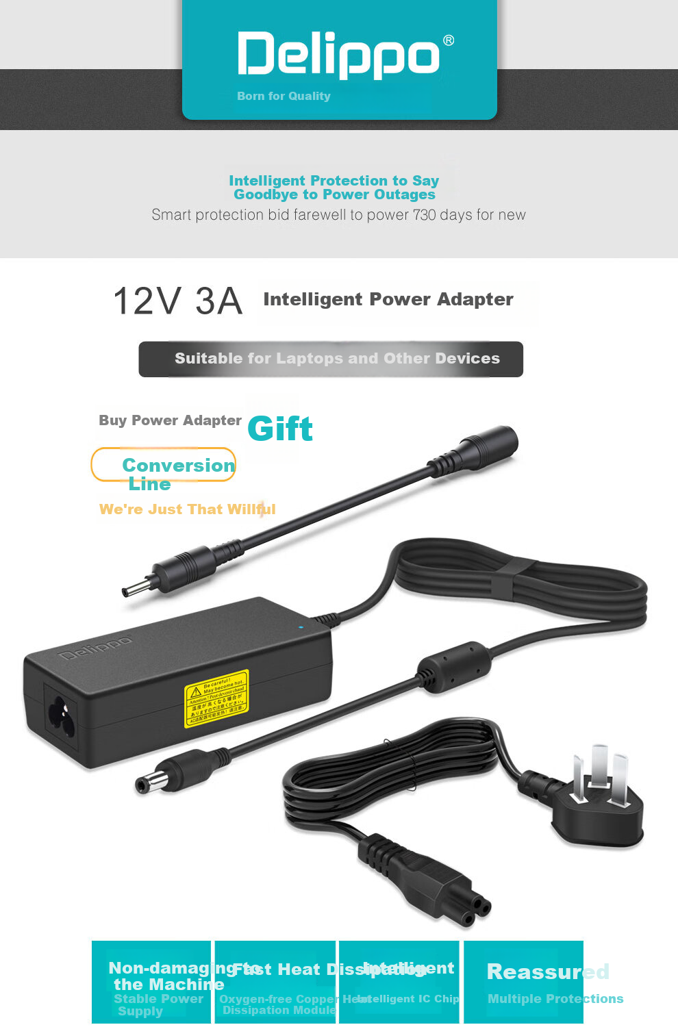 Delippo Compatible with Samsung Laptop Charger 915S3G 905S3G 940X3G Super Computer NP900X3L 535U3C Power Adapter Cable, 19V2.1A Small Port 1