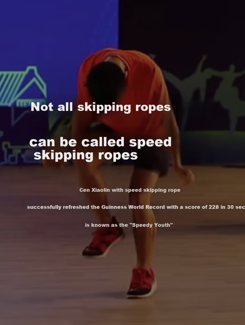 Li-Ning Middle School Entrance Exam Special Steel Wire Jump Rope for Students And Children, Exam Physical Education Professional Speed Jump Rope for Physical Fitness Test, Ultra-Light Double-Shake Rope 4