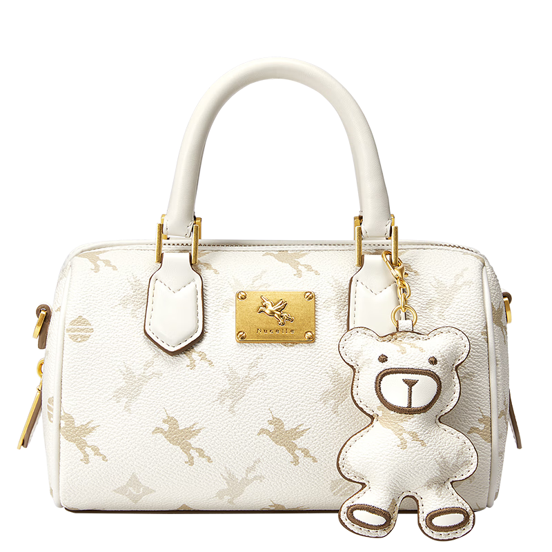 NUCELLE Pegasus Boston Handbag, 2026 New Light Luxury Niche Tote Crossbody Women's Bag, Birthday Gift for Girls
