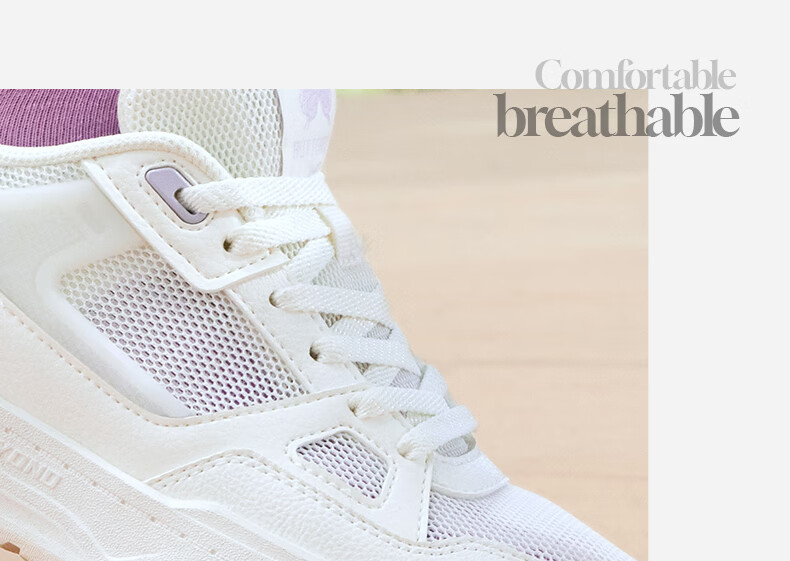 361° Women's Winter Cloud Journey 2 Mesh Breathable Flat Casual Sneakers 682516624-3 5