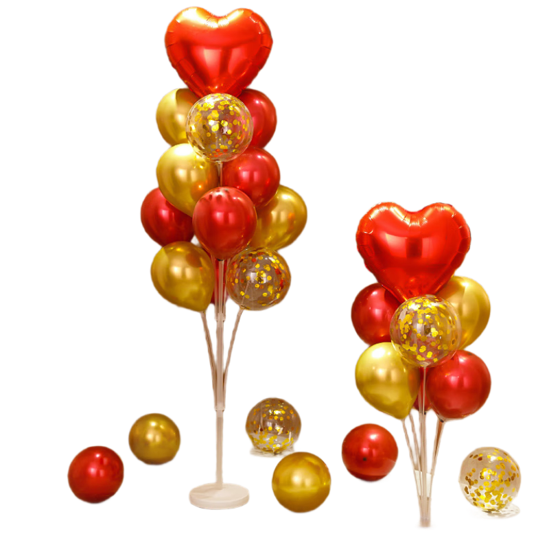 Abaoli Festival Housewarming Balloon Decorations, Scene Shop Arrangements, Wedding Banquet Engagement Pillar Birthday Balloons, Proposal Floor Decorations