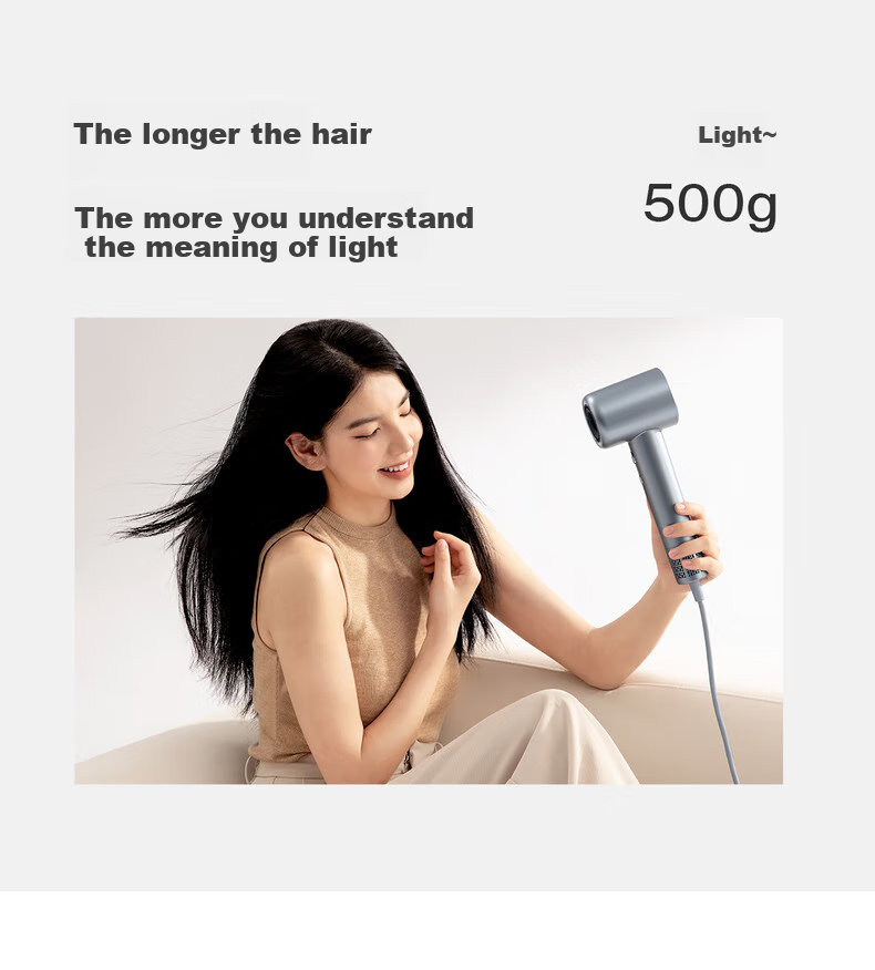 T-FLASH Aiqi F3pro High-Speed Hair Dryer, Plasma Hair Treatment, Constant Temperature Quick-Drying, Non-Damaging to Hair, Home Use, for Women, Electric Hair Dryer, Birthday Gift for Girlfriend, Practical Father's Day Present 19