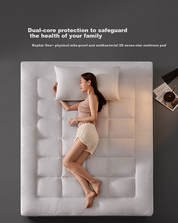 LUOLAI Home Textile Student Dormitory Mattress, Single Bed, Antibacterial And Anti-Mite Protection Pad, 1.2x2 Meters, Approximately 5CM High 1