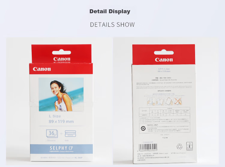 Canon RP-54 Original Simple Pack (54 Sheets with 1 Ribbon) 6-Inch Photo Compatible with Cp1500/cp1300/1200/910 Color Photo Printers 15
