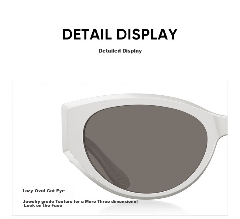 BOLON Sunglasses, Zhang Xiaowan's Style, Cat-Eye UV Protection Sunglasses for Women, Polarized Driving Sunglasses for Men, BL3208 C21 2