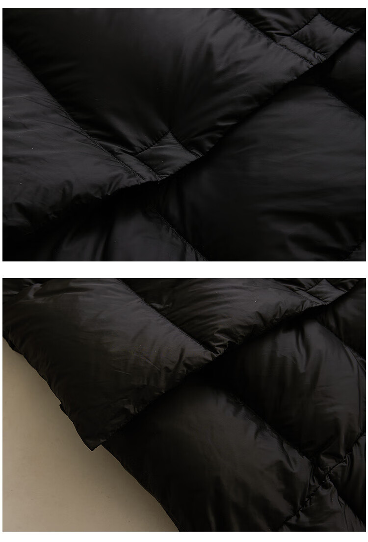 Dme [90% Down Filled Thickened Fluffy down] New Winter Style Lapel Long Warm down Jacket for Wome 6