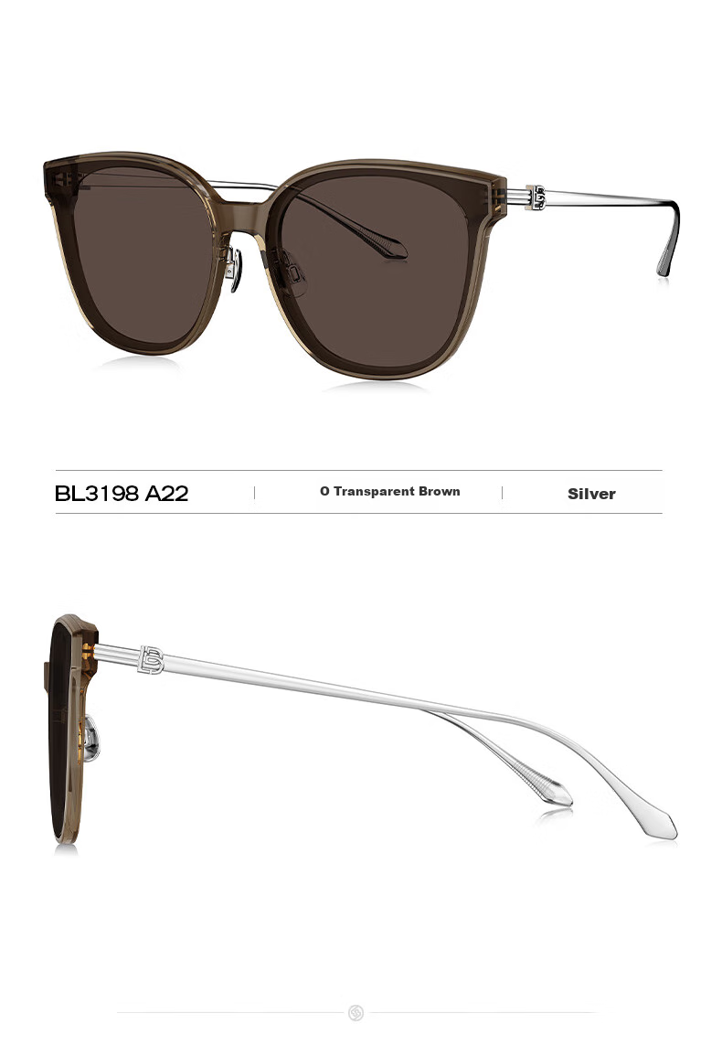 BOLON Sunglasses, Yang Zi's Style, UV Protection Sunglasses for Men And Women, Cat Eye Glasses, BL3198 C10 9