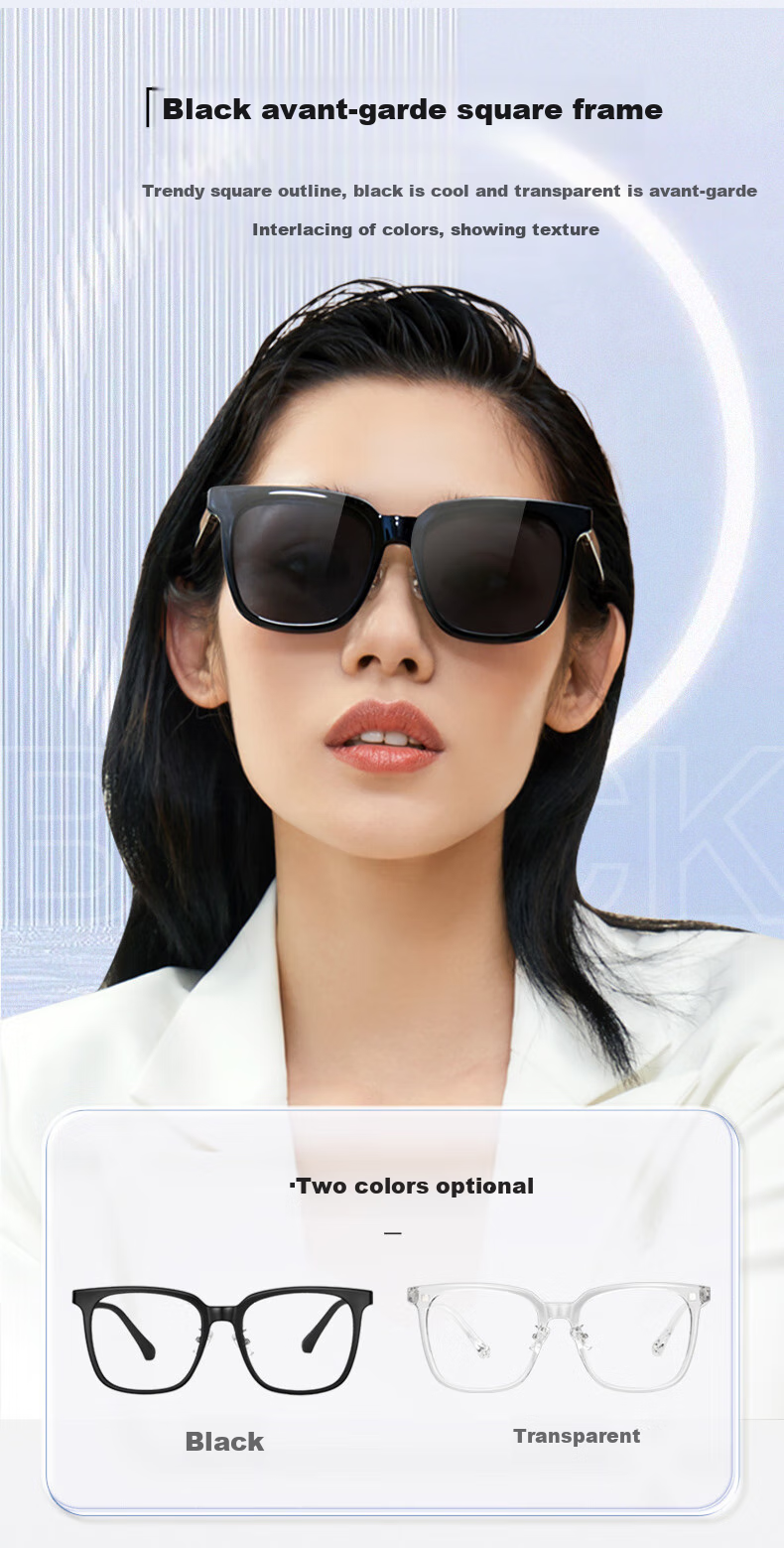 LOHO Magnetic Sunglasses with Anti-Blue Light Lenses for Nearsightedness, Night Vision, And Driving - Ultra-Light Three-In Glasses for Me 7