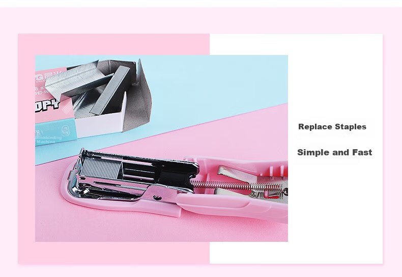 M&G Stapler, Anti-Jam Hand Stapler, Office Supplies, Student Exam Paper, No. 12 Stapler, Random Color, Single Pack, ABS916CJ 4