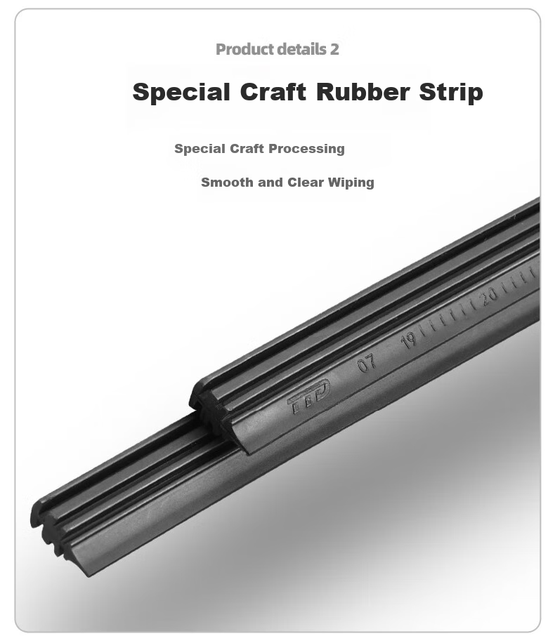 Deyun, Guangqi Honda Hao Ying Wiper Blade, for 2020-2021 Models, Boneless Hao Ying Specific Car Rubber Strip, Front Wiper, 26/16 7