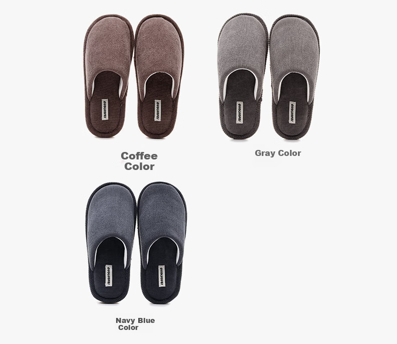 GUOLUOFEI Japanese-Style Slippers for Men And Women, Couples Spring And Summer Home Use Sweat-Absorbing Breathable Non-Slip Floor Slippers, Red, Size 38-39 4