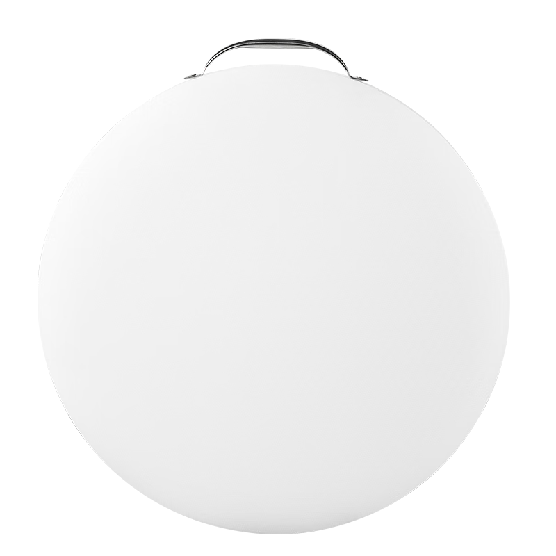 MAXCOOK PE Plastic Cutting Board Round Chopping Board Mold-Resistant Thickened Kitchen Meat and Cooked Food Cutting Board 38x3cm