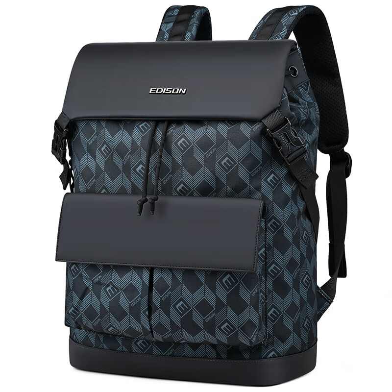 Edison Backpack, Business Commute Leisure Travel Backpack, 16-Inch Laptop Bag, College Student Schoolbag E022-1