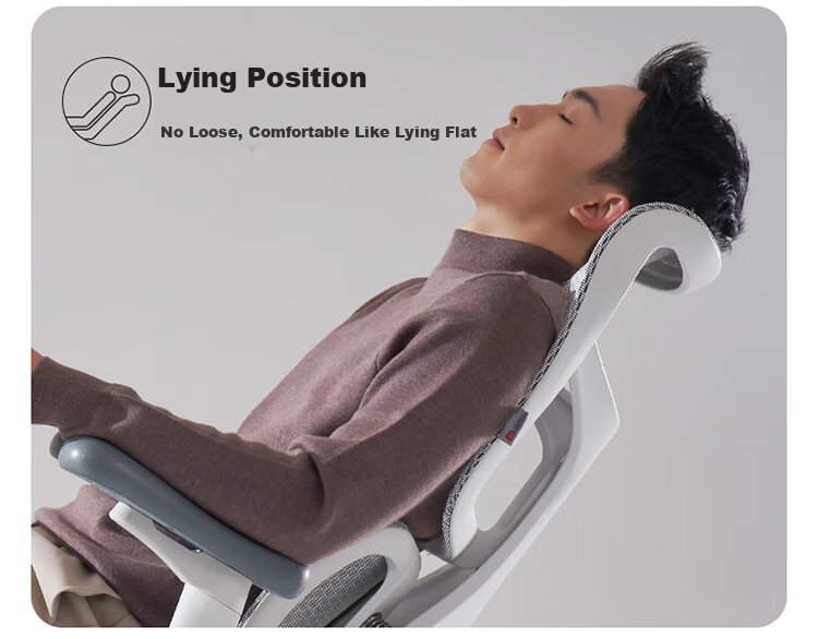 SIHOO S100 Ergonomic Chair, Computer Chair, Lumbar Support Office Chair, Ergonomic Seat, Gaming Chair with Integrated Headrest 13