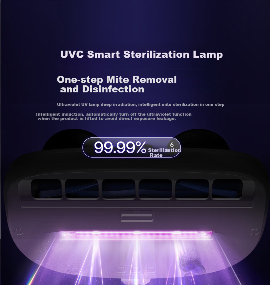 Morphyrichards Self-Cleaning Dust Mite Remover Wireless Bed Vacuum Cleaner, Intelligent Dust And Mite Removal Device with Strong Suction, Long Battery Life of 120 Days without Emptying, Automatic Rechargeable Mite Remover MR3106 30