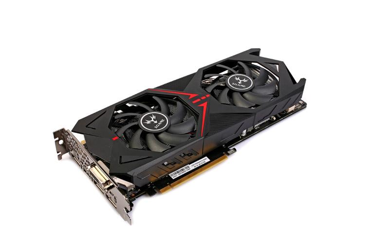 七彩虹(colorful) igame烈焰战神s 1070-8g 金属背板 8g/256bitgddr5